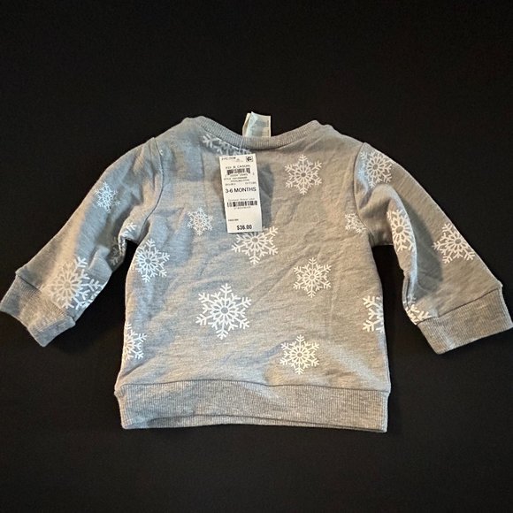 FIRST IMPRESSIONS UNISEX SNOWFLAKE 2-PC SET 3-6 MONTHS - Picture 3 of 6